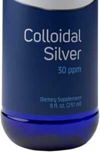 Colloidal Silver Skin Blue
