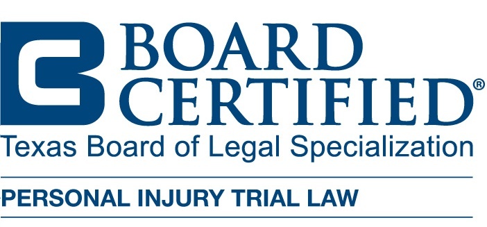 Texas Board-Certified Personal Injury trial lawyer since 1988 